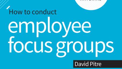 employee focus group book